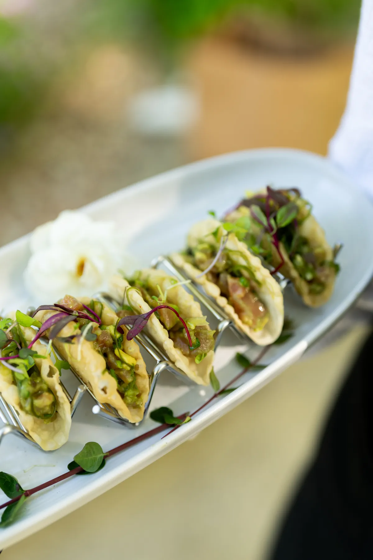 Passed appetizers and boards by Grapevine Catering