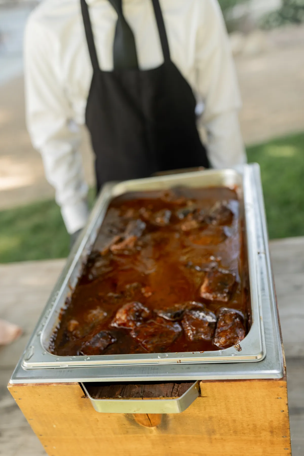 Buffet service by Grapevine Catering