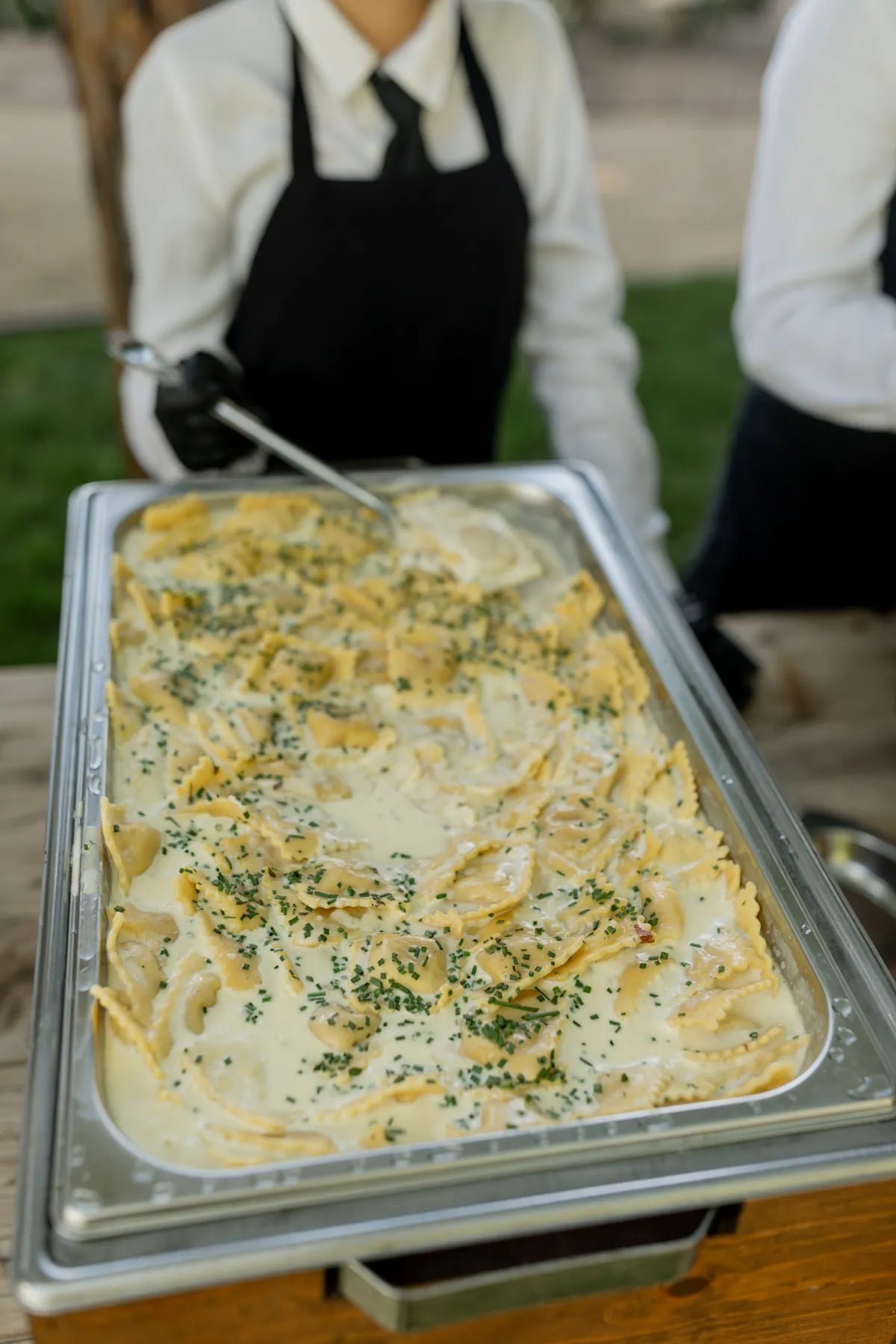 Buffet service by Grapevine Catering
