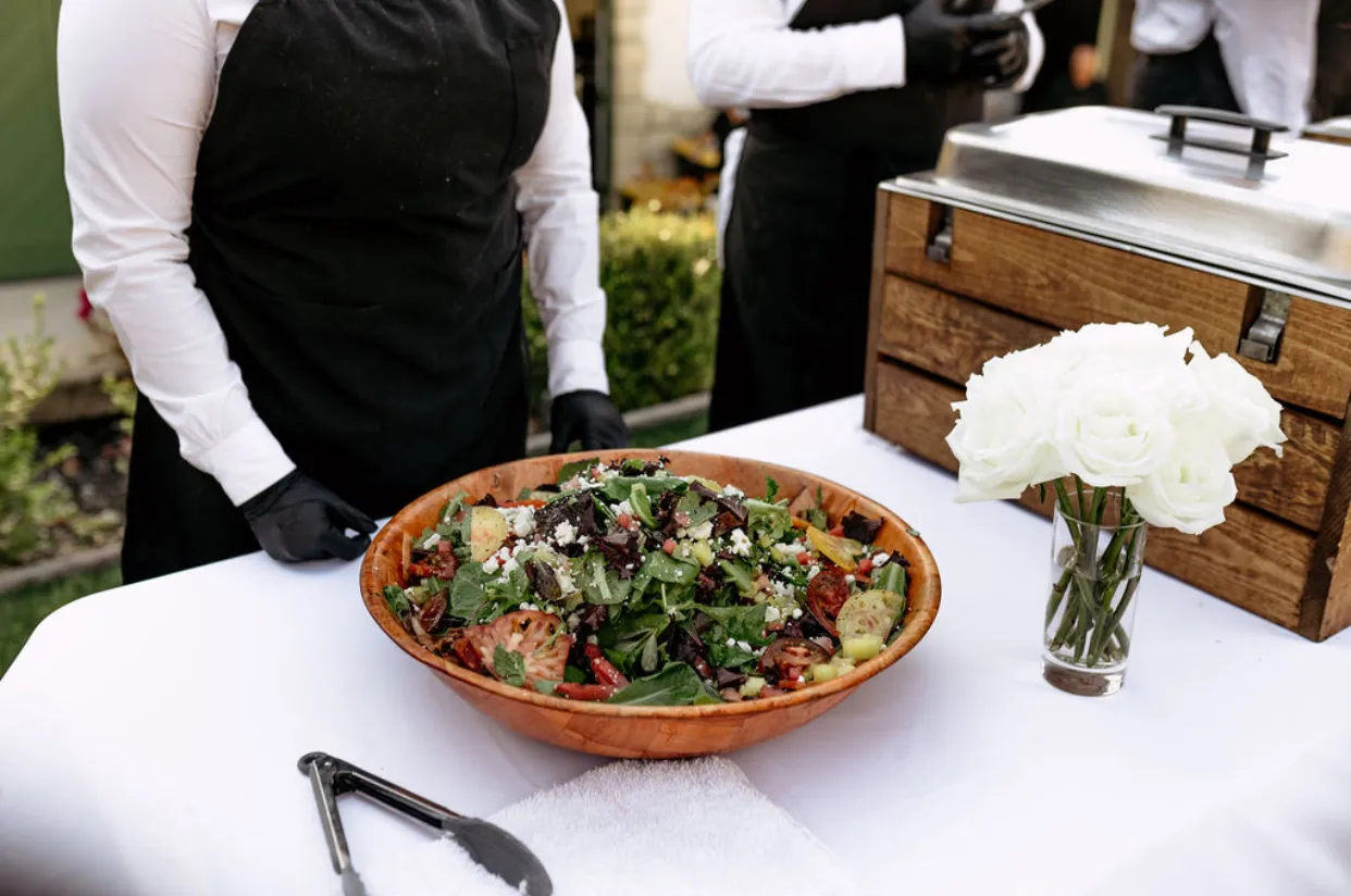 Buffet service by Grapevine Catering