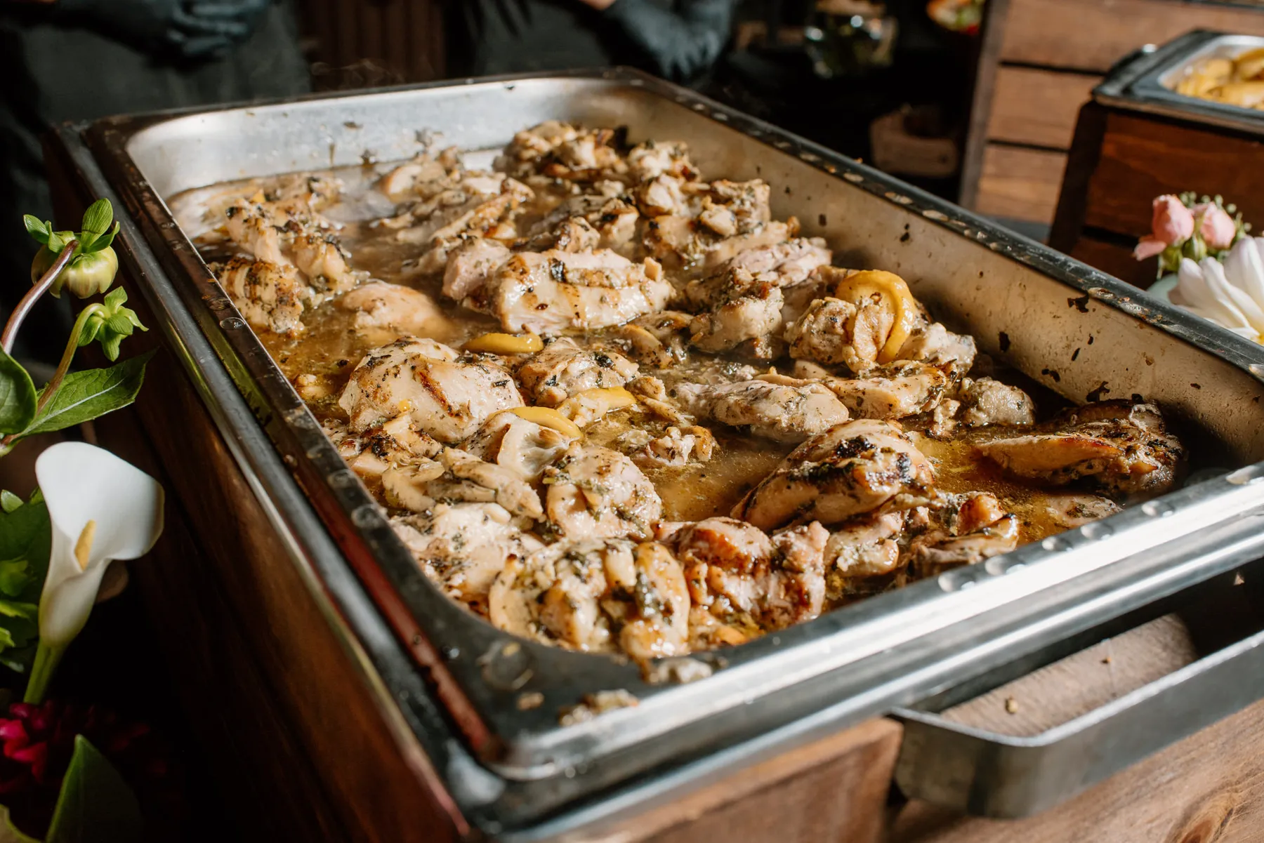 Buffet service by Grapevine Catering