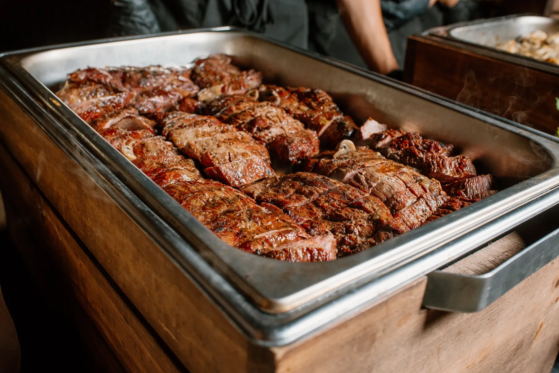 Buffet service by Grapevine Catering
