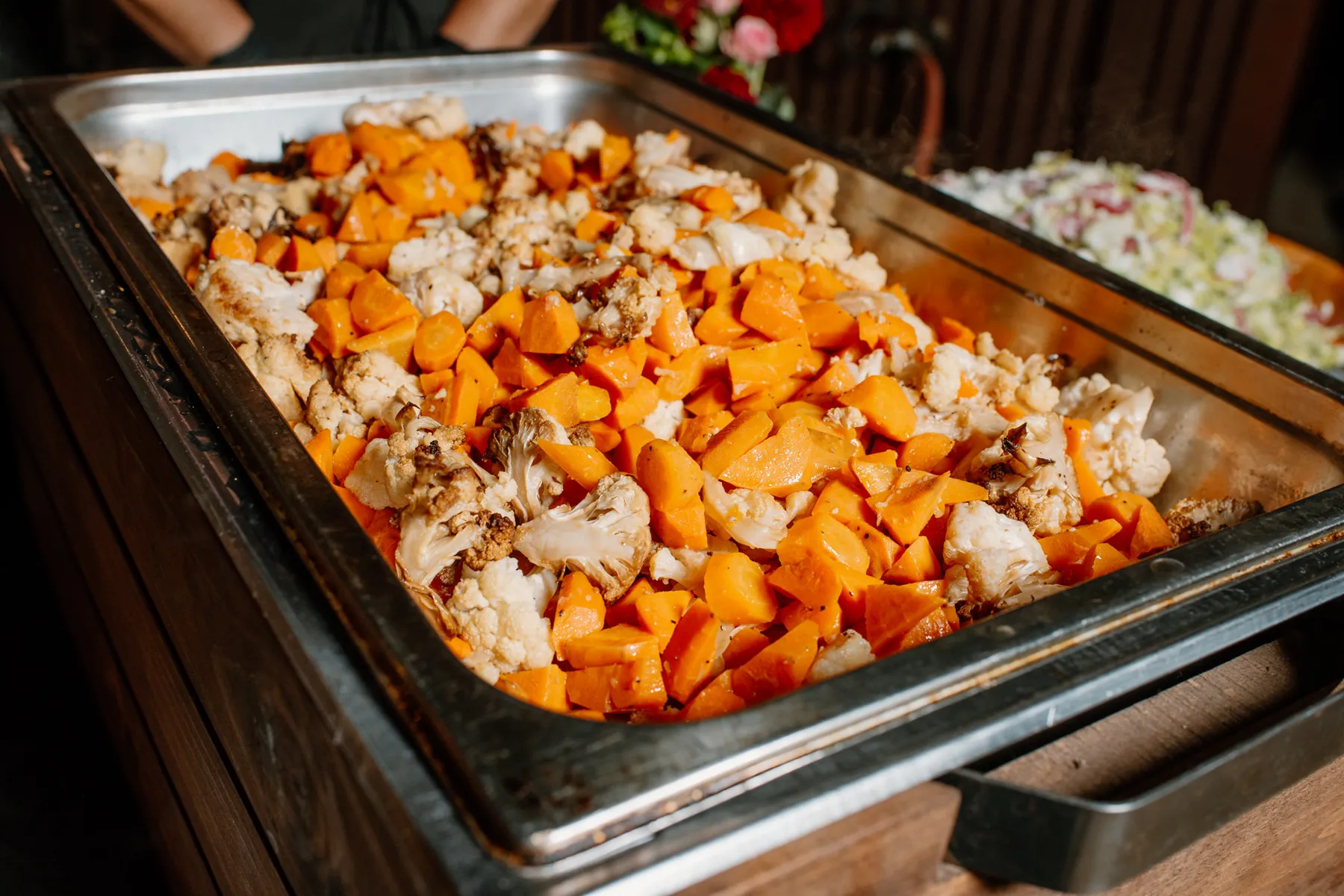 Buffet service by Grapevine Catering