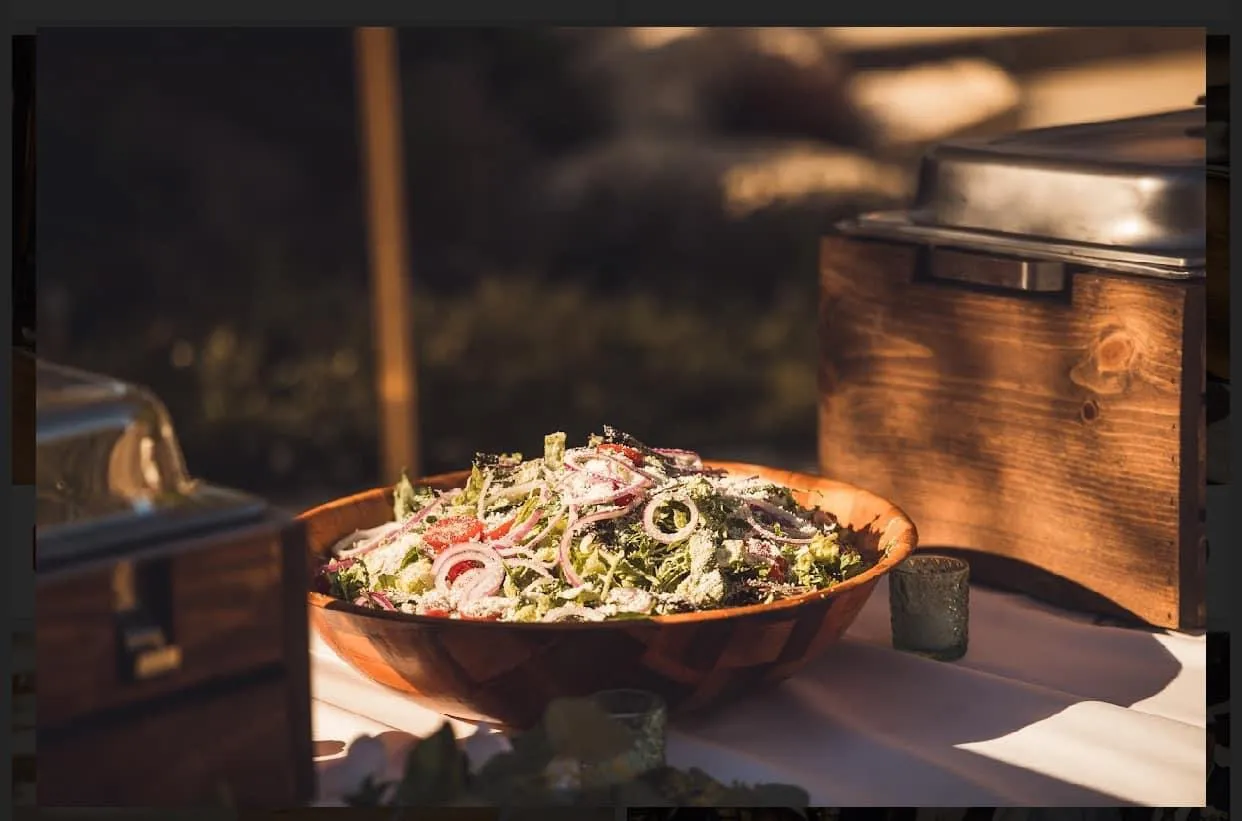 Buffet service by Grapevine Catering