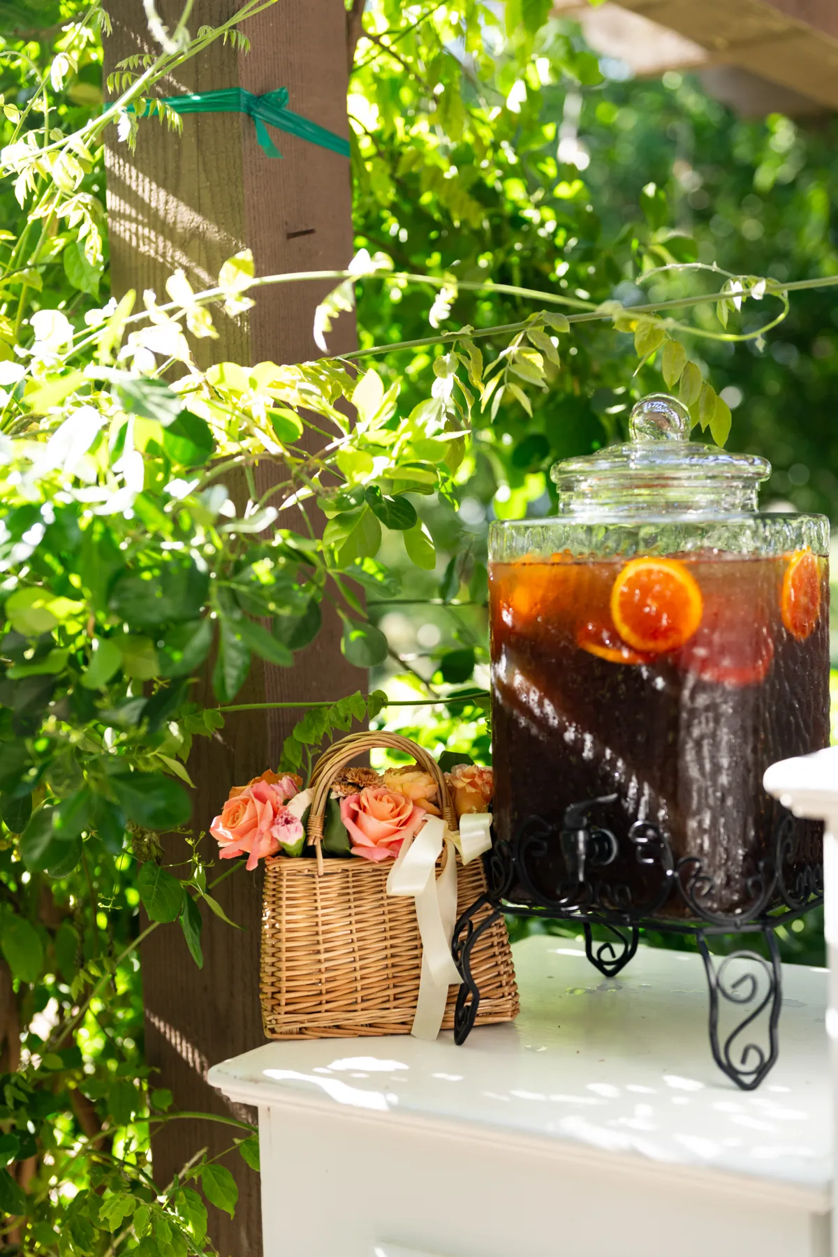 Tables and venue settings at a Grapevine Catering event